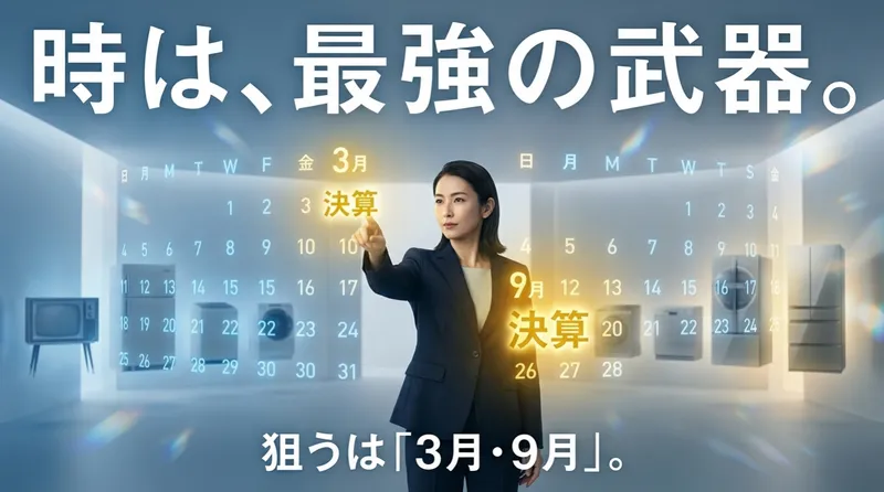 一番コストを抑えられる時期は何月？決算期やモデルチェンジの狙い目